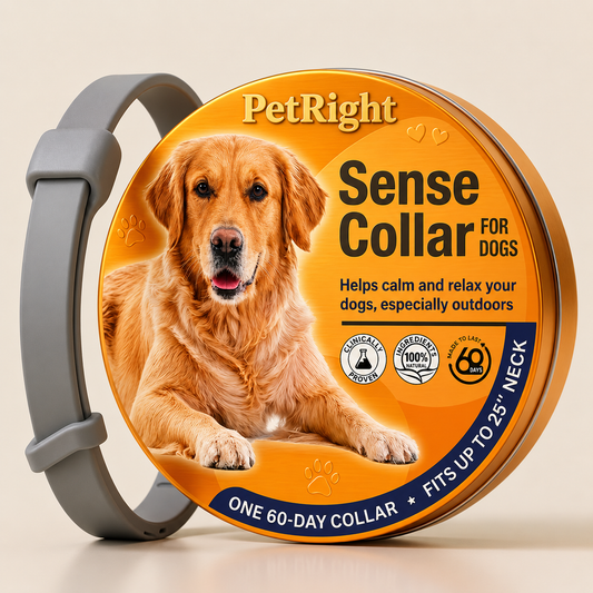 Your Dog Deserves To Feel Safe. SenseCollar Makes It Possible.